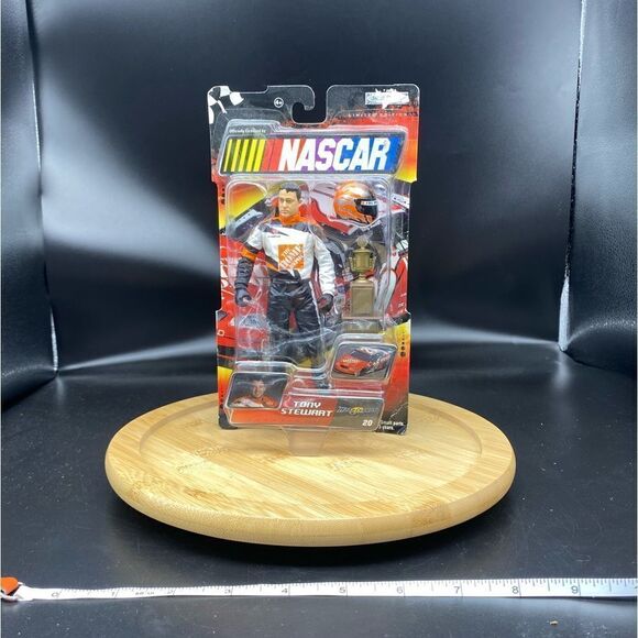 COPY - 2003 limited edition Tony Stewart officially licensed NASCAR figurine NI… - Picture 1 of 8